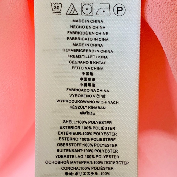 NWT MICHAEL KORS Layered Split Back Pink Blouse - Picture 5 of 7